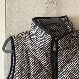 J Crew look-alike Herringbone Vest